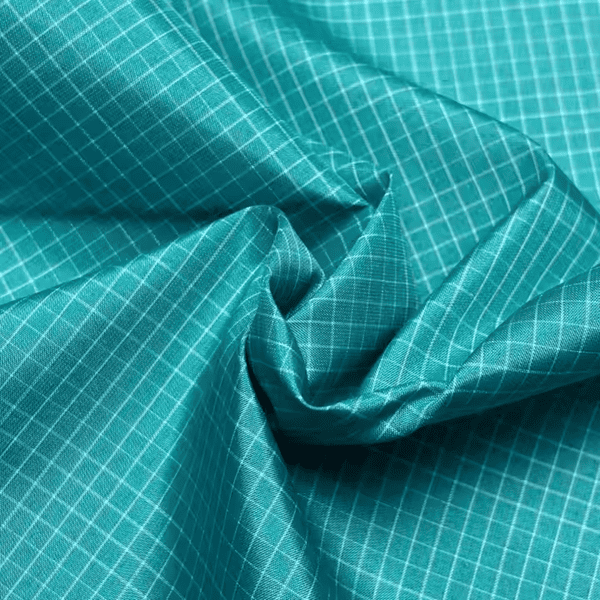 100 Polyester Fabric Woven Check