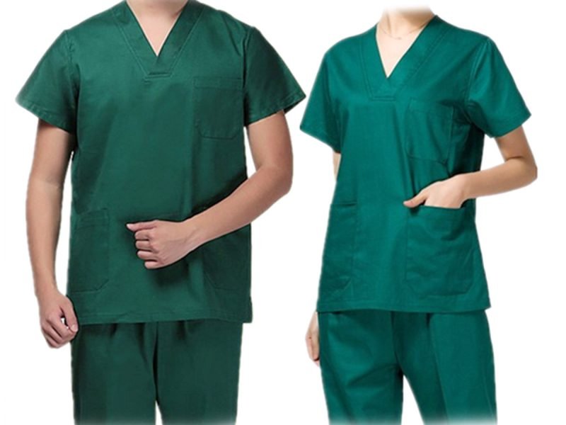Medical Scrubs Reinvented: Antimicrobial Polyester Nylon Blend Fabric ...